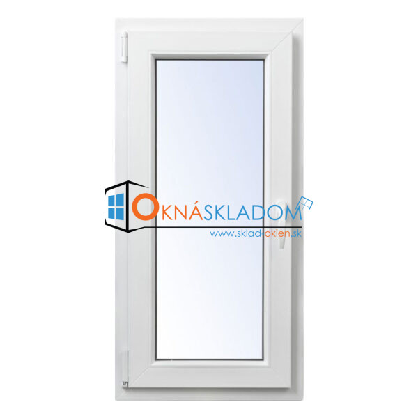 Jednokrídlové okno 600X1000 vľavo