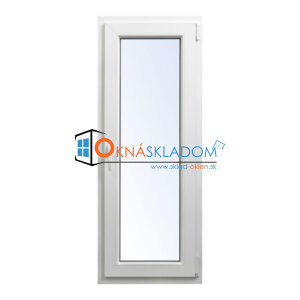 Jednokrídlové okno 600X1200 vpravo