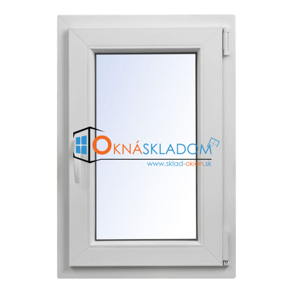 Jednokrídlové okno 600X800 vpravo